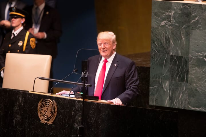 Migrants blamed, science denied: inside Trump’s UN speech